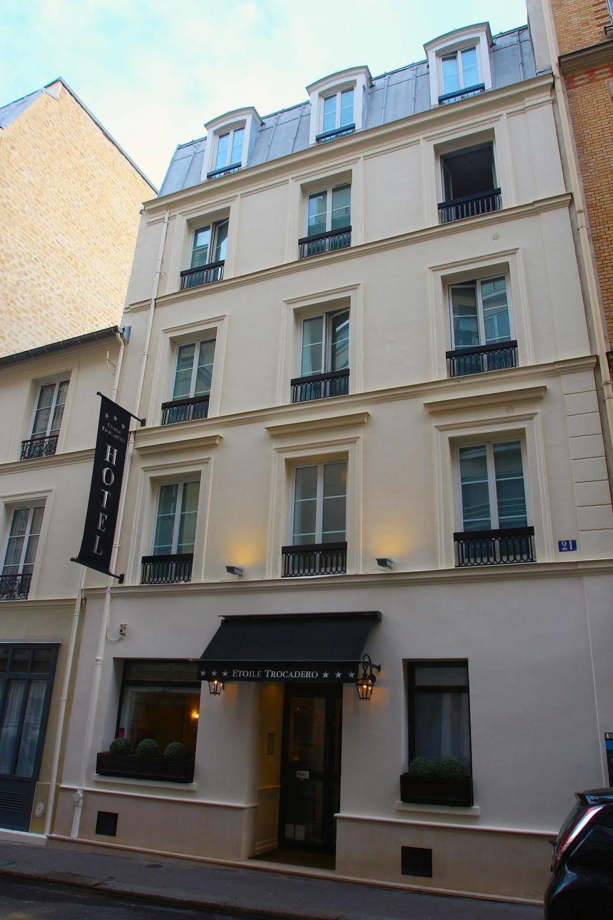 Hotel Etoile Trocadero Paris Exterior foto
